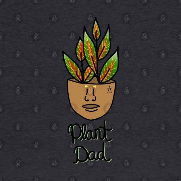 Tropical House Plant - Plant Dad by Tenpmcreations